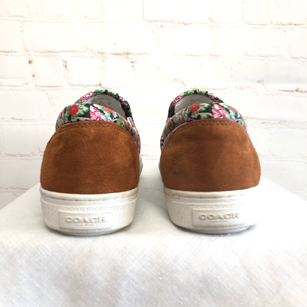 COACH Leather Slip On Flats - Picture 3 of 6
